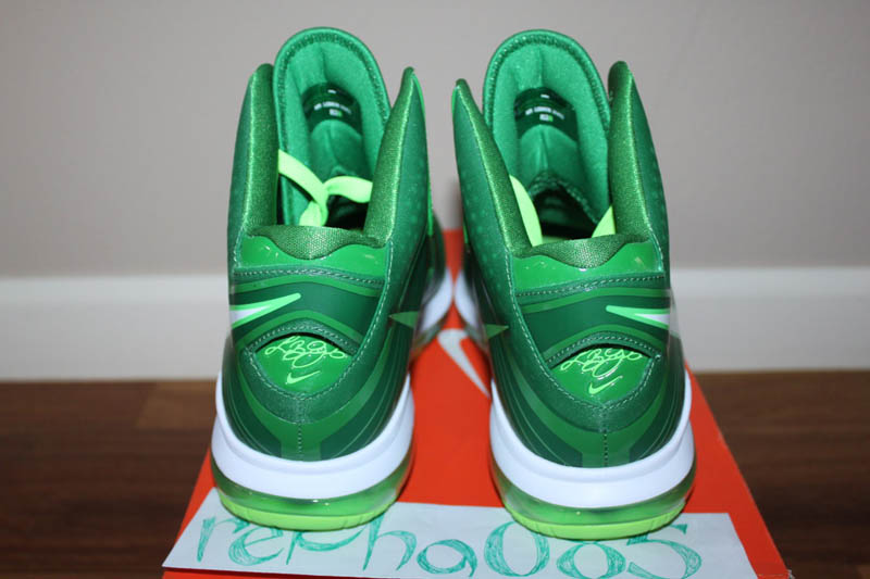 Nike Air Max LeBron 8 V/2 - Victory Green/White-Electric Green Sample