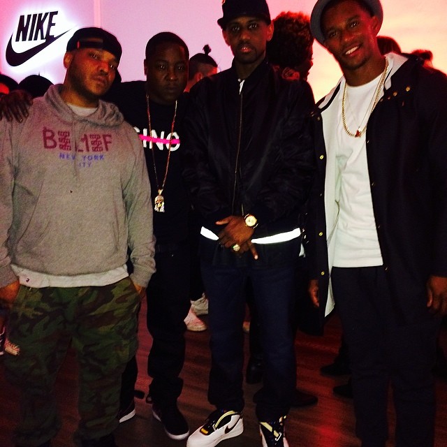 Fabolous wearing Nike Air Force 1 Riccardo Tisci