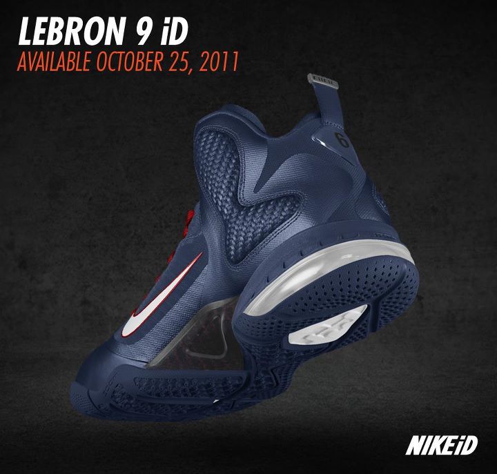 Nike LeBron 9 NIKEiD Mock-Ups