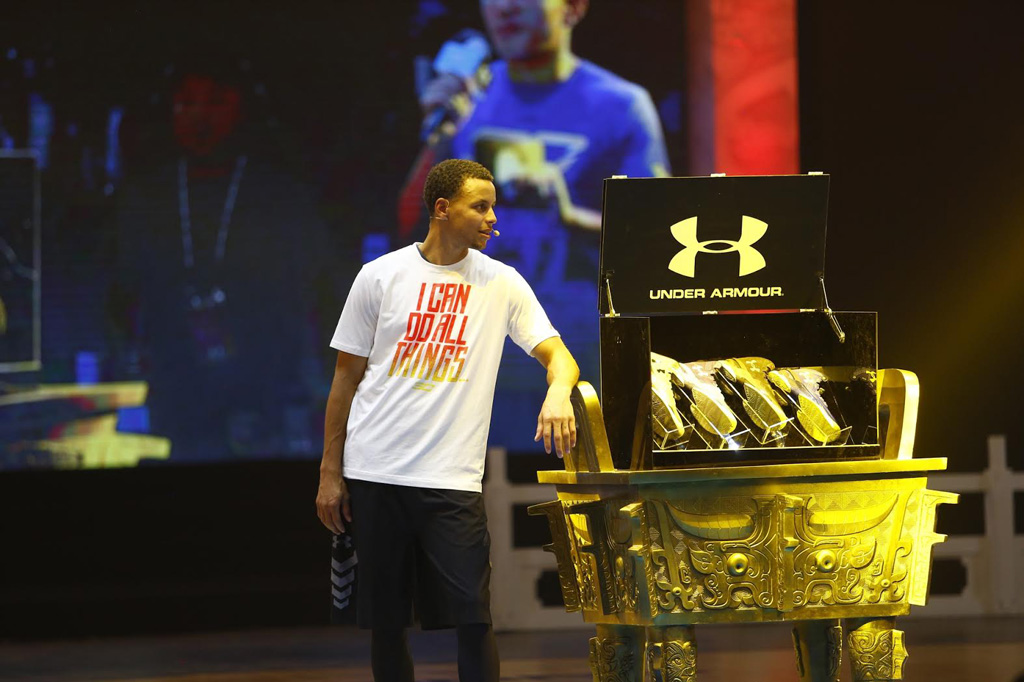 stephen curry shirts under armour