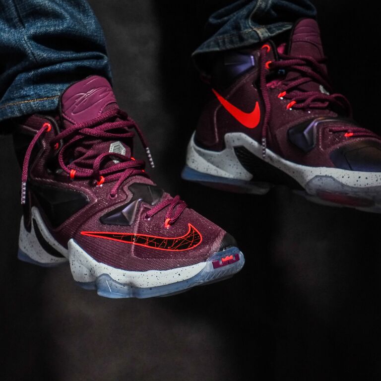 lebron on feet