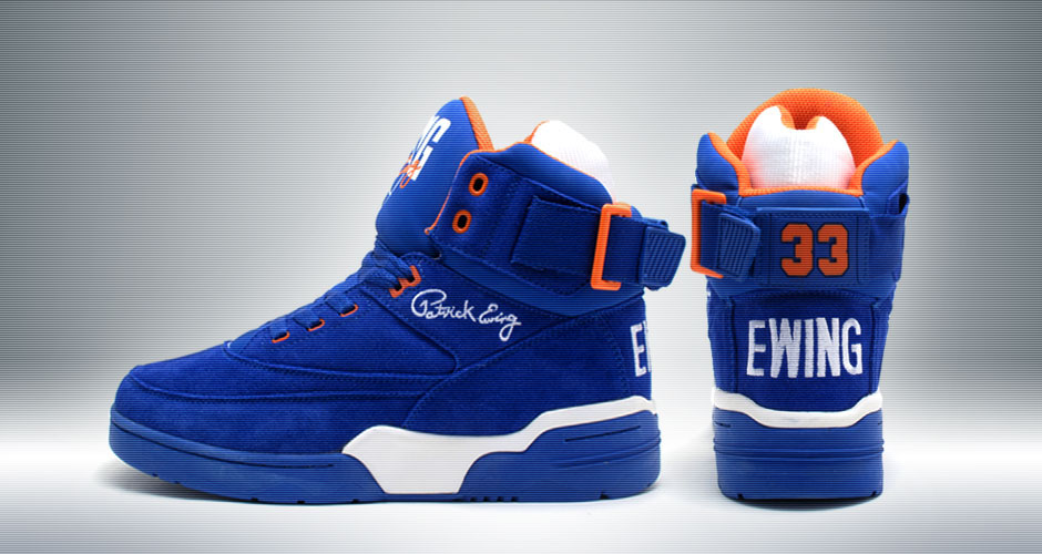 Ewing Athletics 33 Hi Retro Knicks Blue