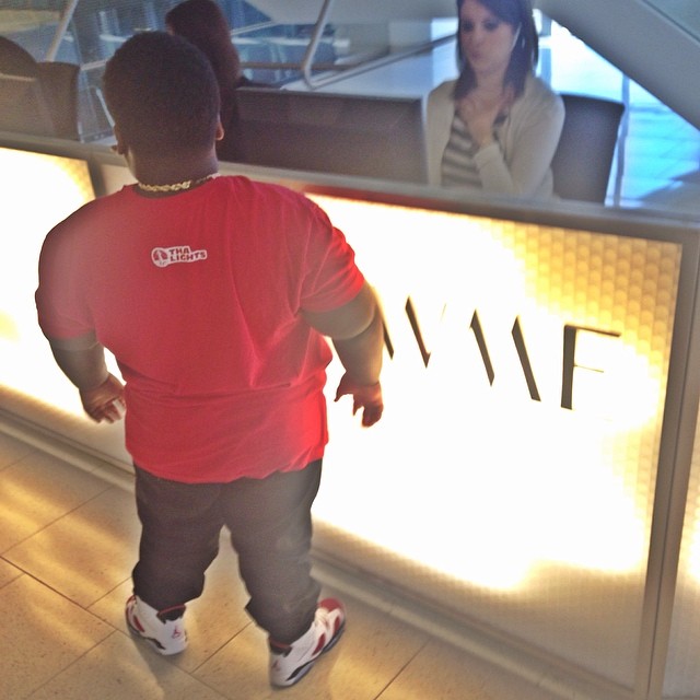 TerRio wearing Air Jordan VI 6 Carmine