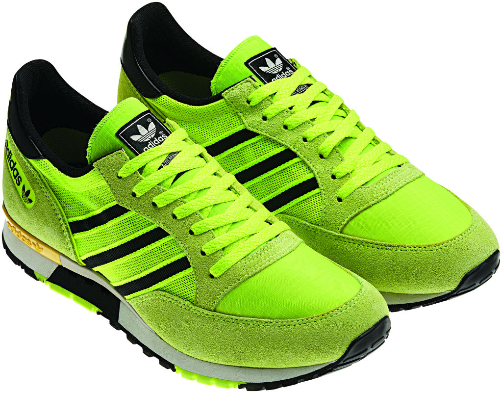 lime green adidas trainers