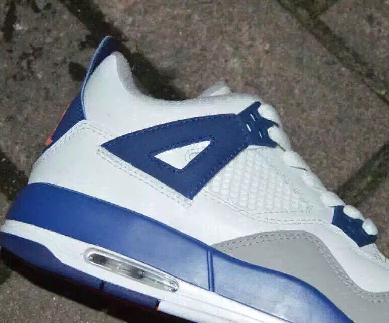 jordan 4 white orange blue