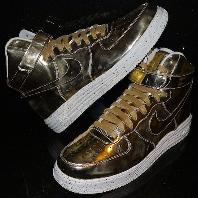 DJ Clark Kent Picks Up Nike Lunar Force 1 Liquid Metal