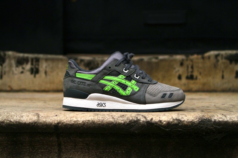 all green asics