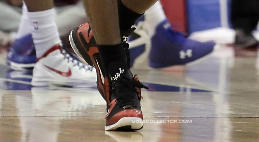 Nike LeBron 9 Black/Red PE NIKEiD (11)