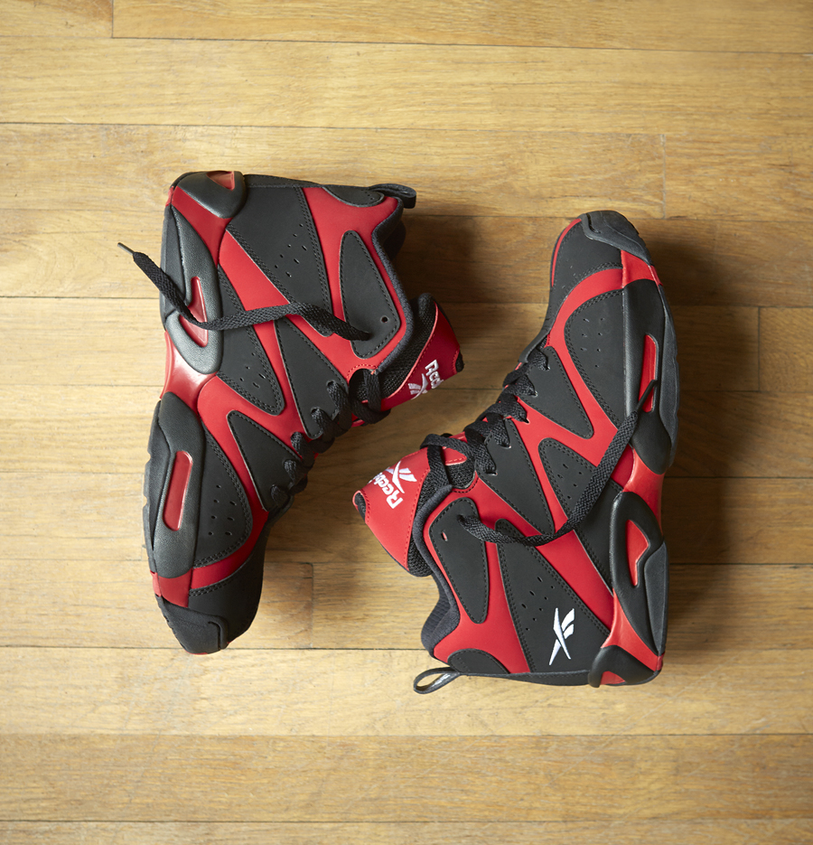 Reebok Kamikaze I in OG Black Red New Images and Release