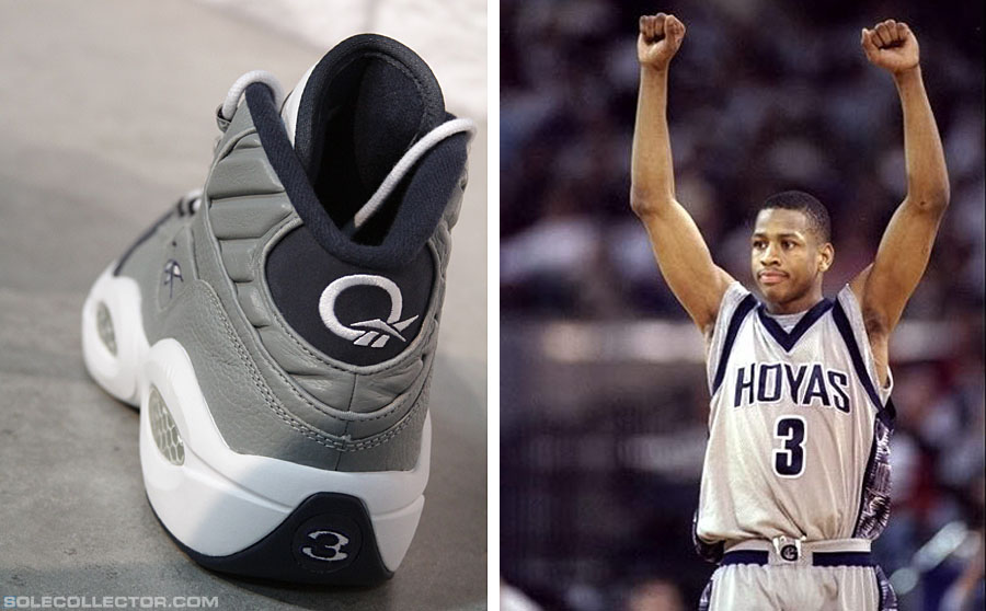 Reebok Question Georgetown Hoyas Allen Iverson Retro (5)