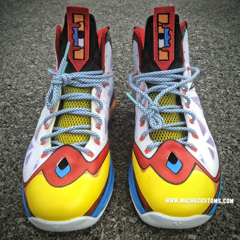 Nike LeBron X Stewie by Mache Custom Kicks (5)