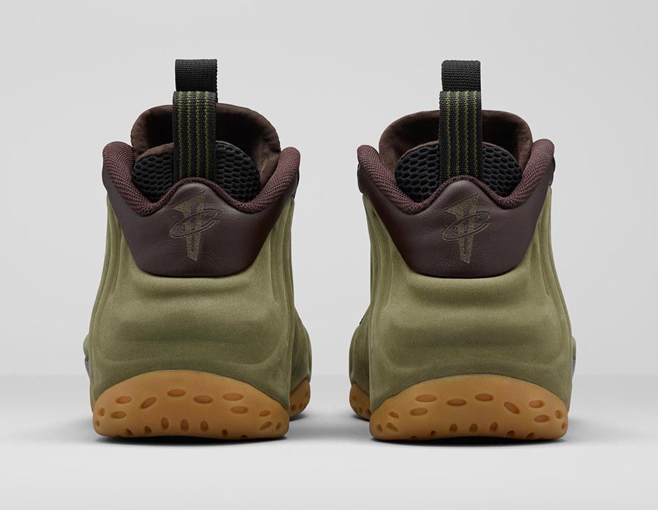 olive green foamposites release date