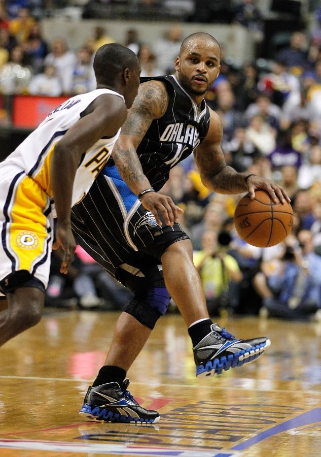 Jameer Nelson wearing Reebok Zig Pro Future