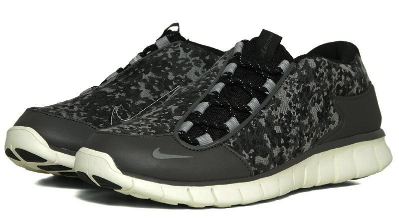 Nike free flyknit outlet 3.0 - black/white/midnight fog