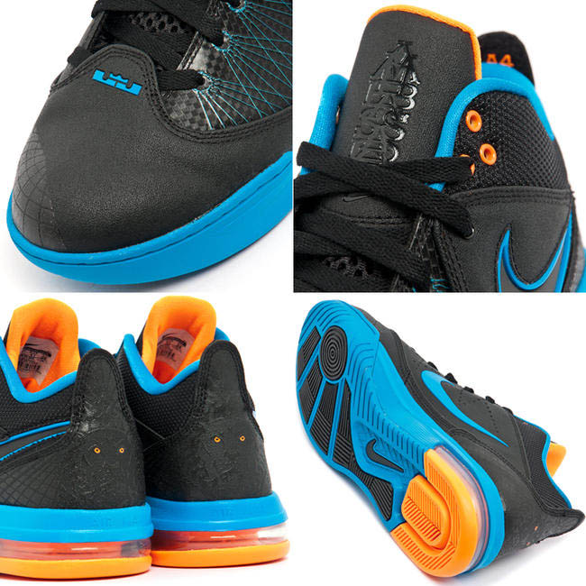 Nike Air Max Ambassador IV Black Neptune Blue Total Orange 456815-005 (3)
