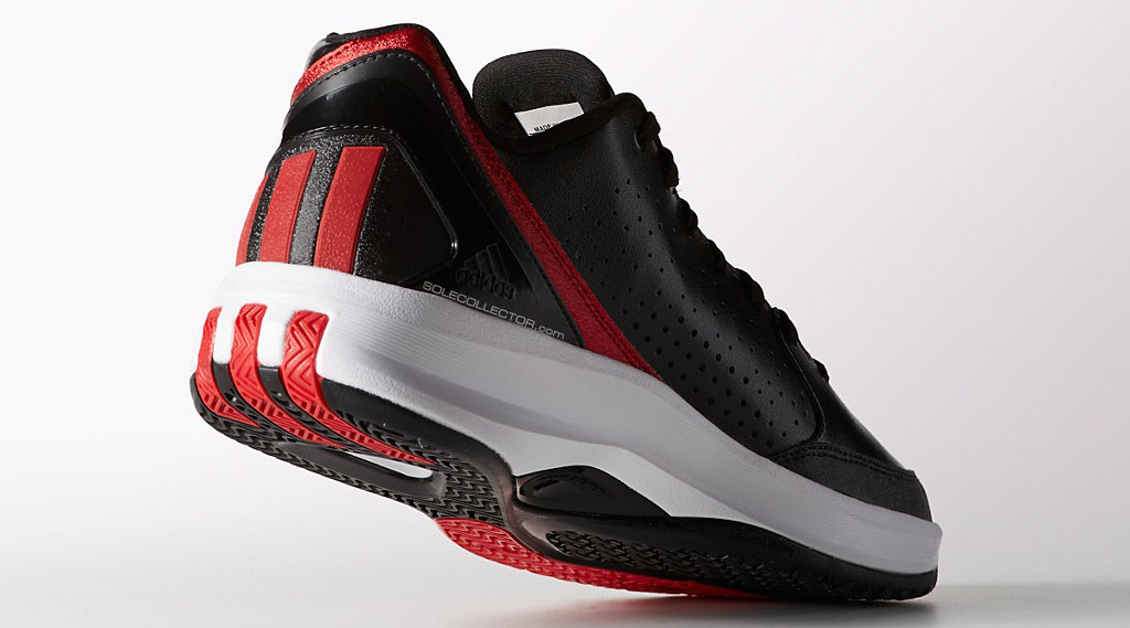 adidas D Rose Englewood III - Black/Red (5)