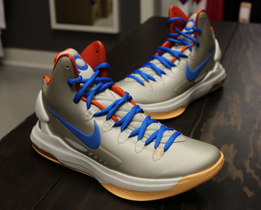 nike zoom kd V Zilver