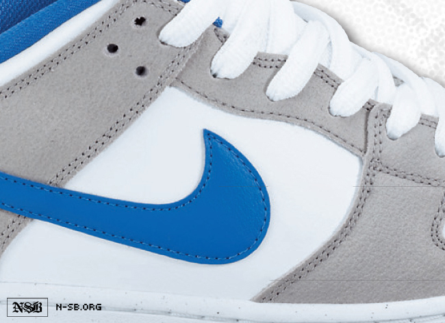 Nike SB Dunk Low - White/Grey-Varsity Royal - Summer 2012 | Complex