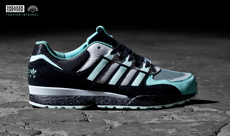 Sneaker Freaker x adidas Consortium Torsion Integral mint colorway