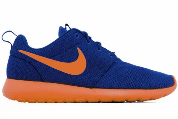 orange and black roshe runs