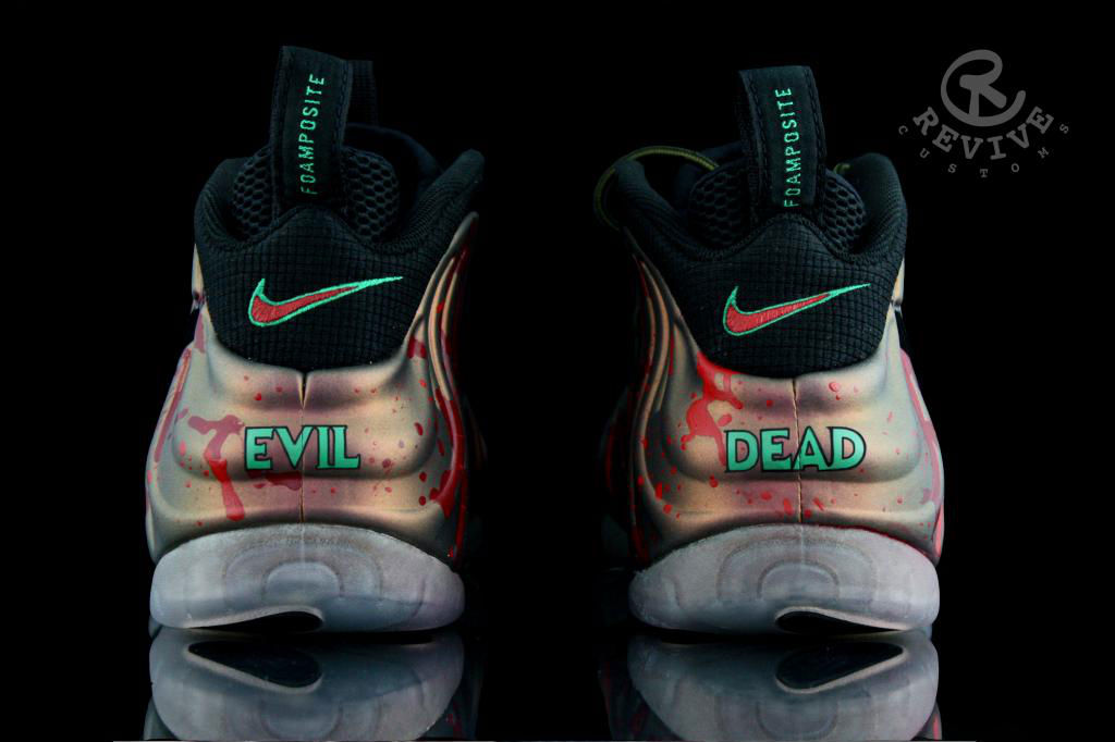 Nike air 2025 foamposite zombie