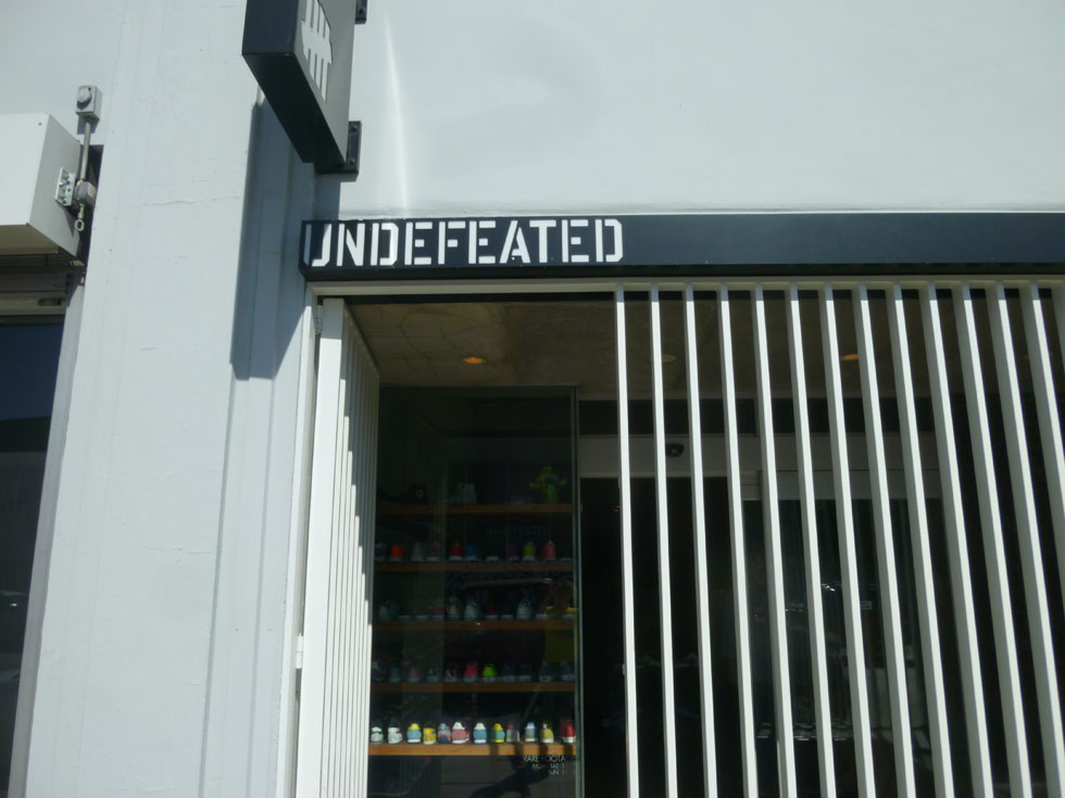 The Top 10 Independent US Sneaker Boutiques: Undefeated, Los Angeles