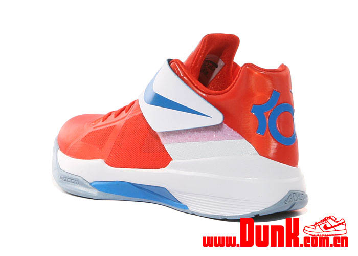 Nike Zoom KD IV Team Orange Photo Blue White 473679-800 (4)