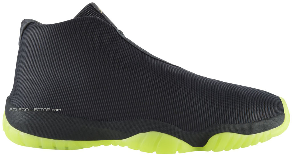 Air Jordan Future Dark Grey/Dark Grey- Volt Release Date 656503-025