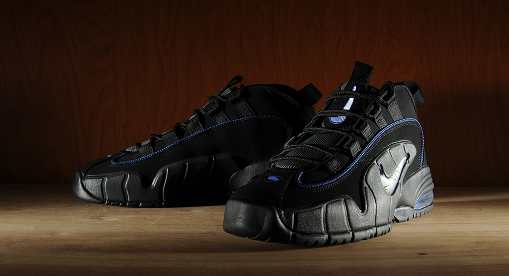 nike air max penny black and white