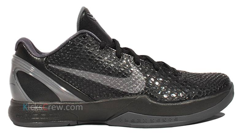 Nike zoom sale kobe vi Zwart