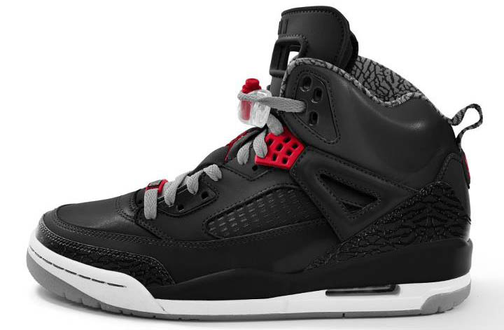 Jordan Spiz'ike NIKEiD Black Grey Red (1)