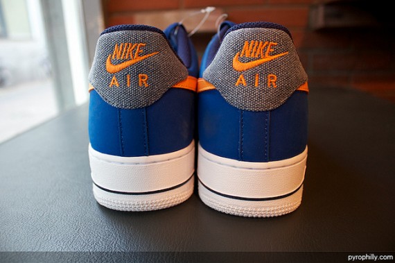 Nike air force 1 bleu outlet orange