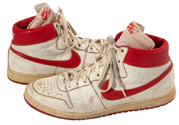 Game-Worn Nike Air Ship Sneakers Sold 