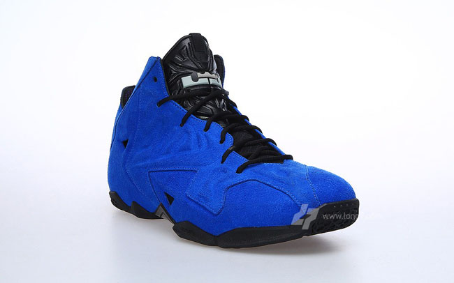 Lebron 11 cheap blue suede