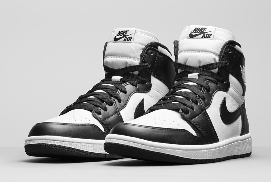 air jordan 1 black and white mens