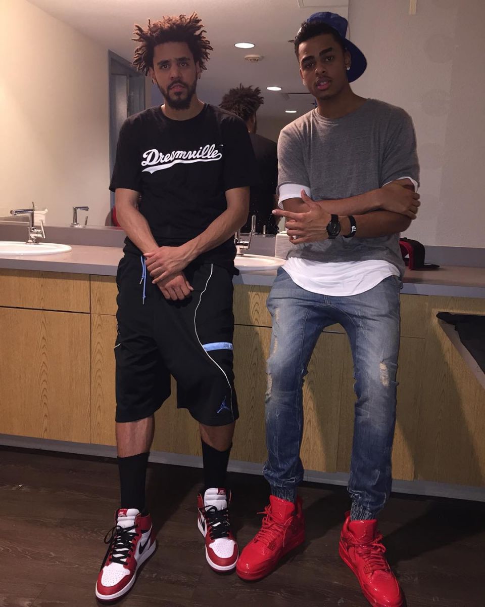 j cole jordan 1 chicago