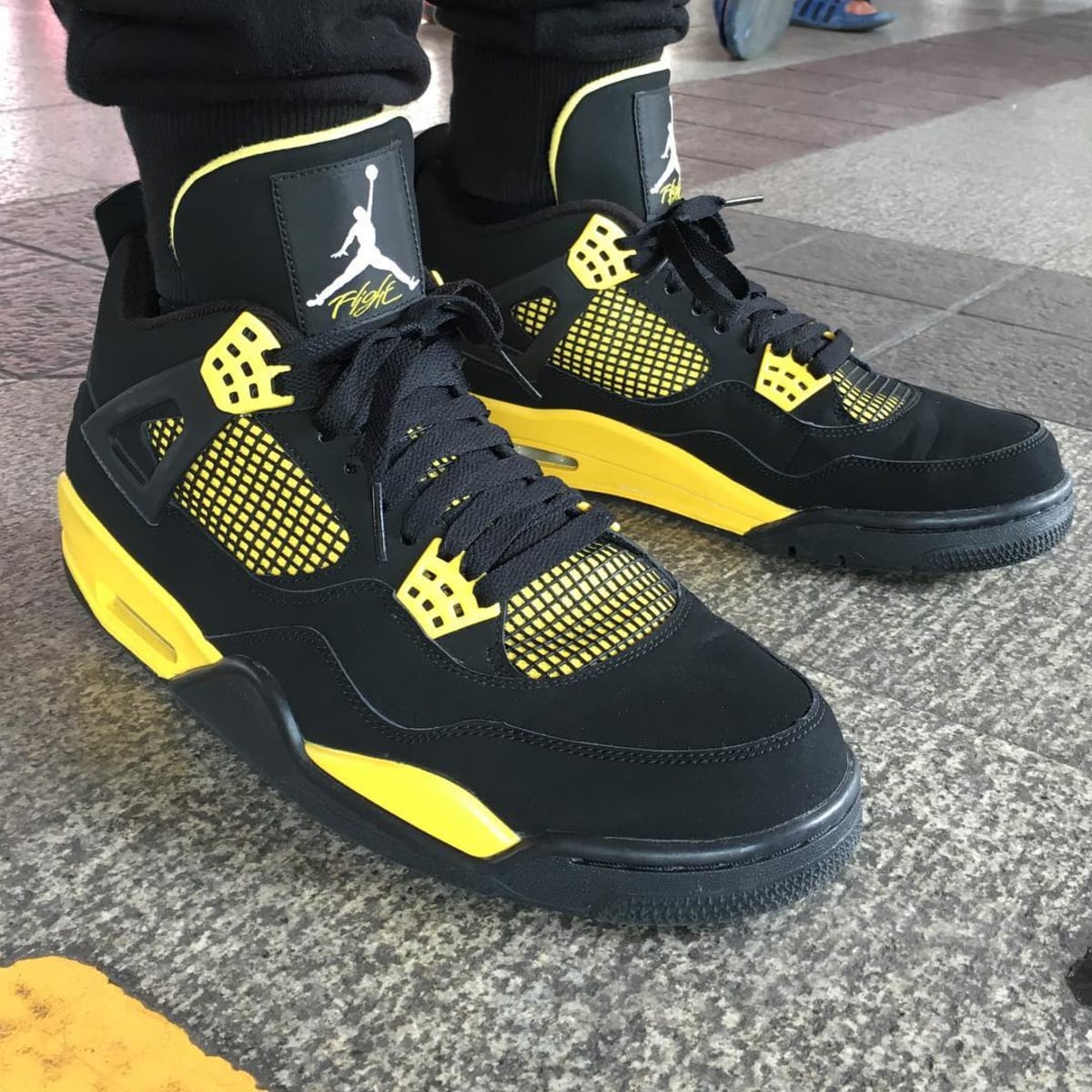 Air Jordan 4 Retro "Thunder" The Best SoleToday Shots on Instagram