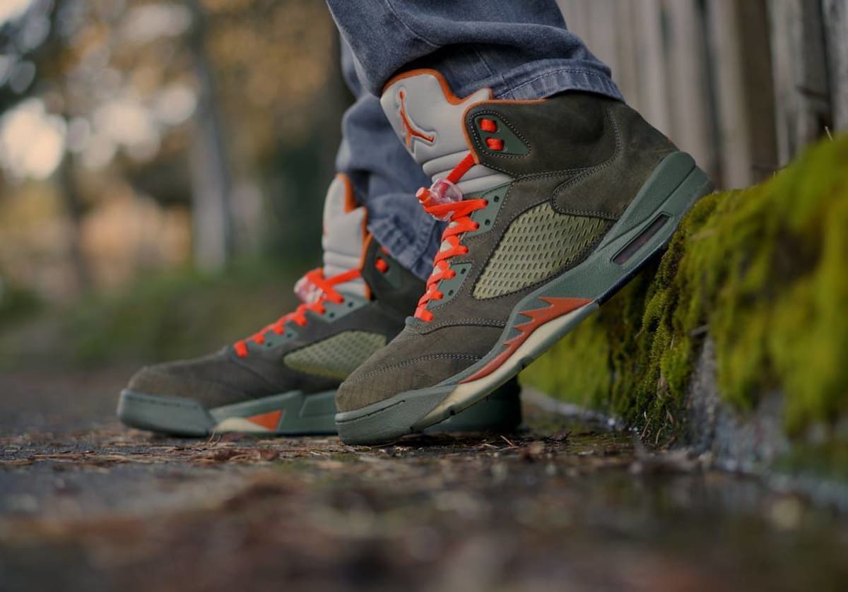 Air Jordan 5 Retro "Olive" What You Wore The Best SoleToday Pics on Instagram This Week