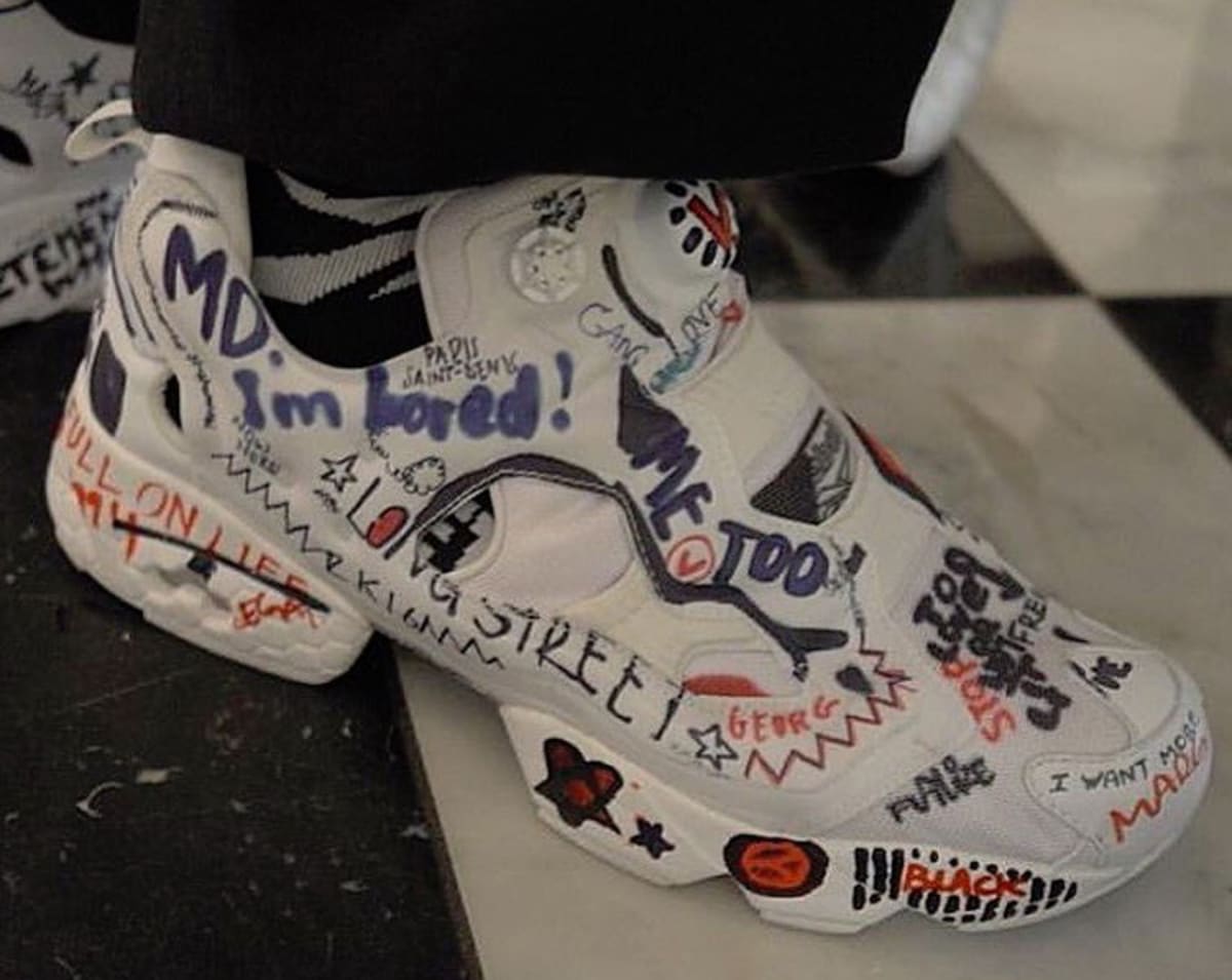 reebok vetements pump