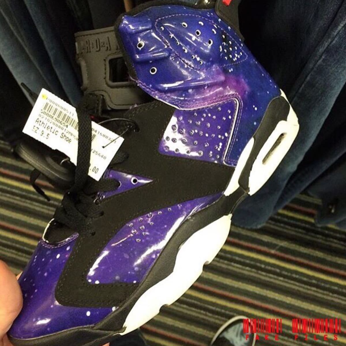 Air Jordan 6 "Galaxy" - Disrespectful Fake Air Jordan | Sole Collector