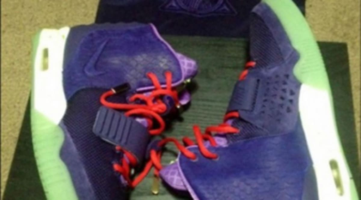 purple air yeezy 2