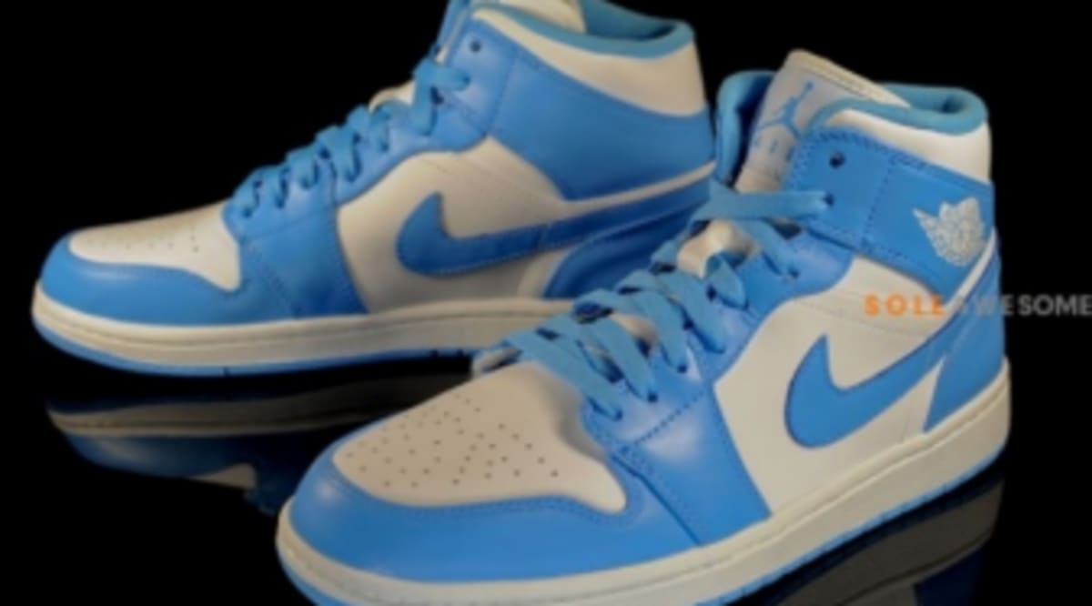 jordan 1 white university blue