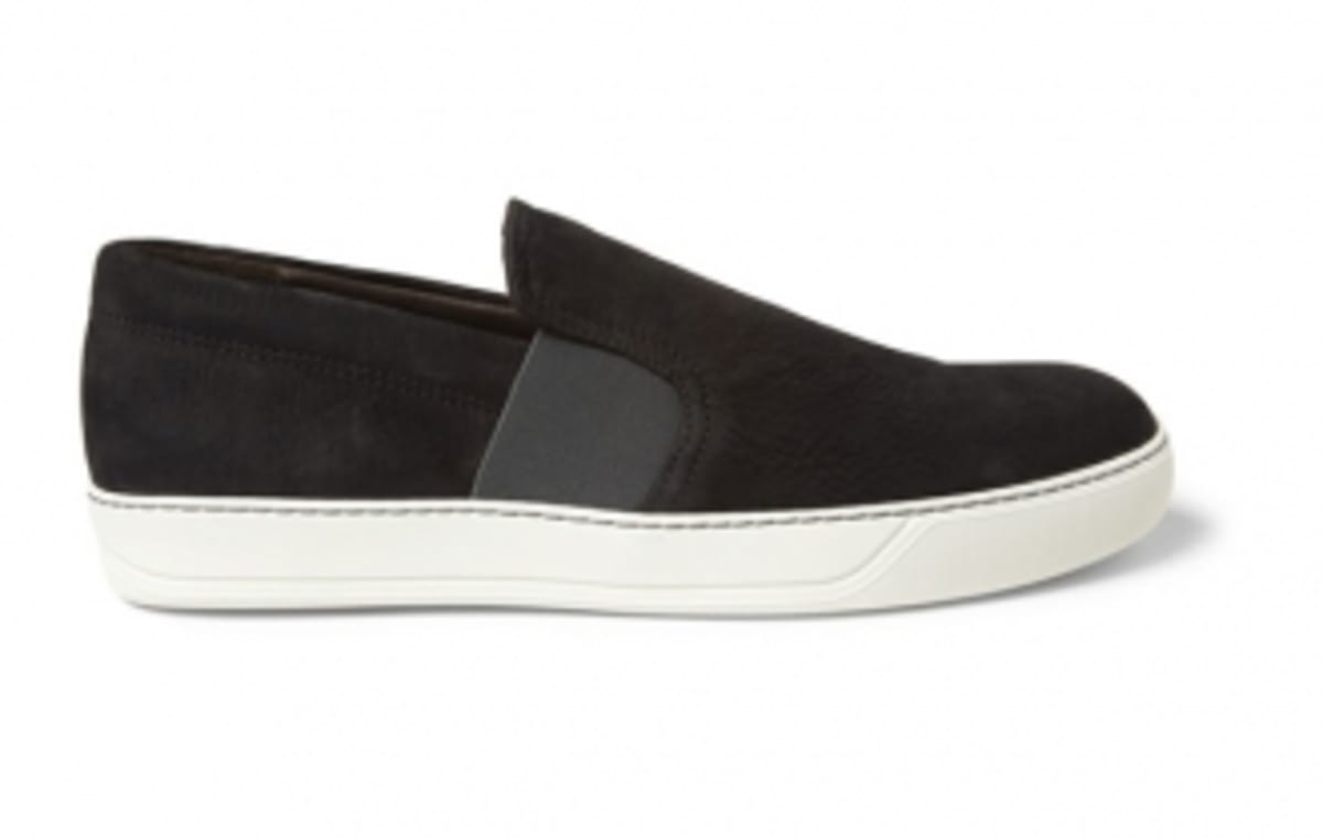 Lanvin Slip-On Releases In Black / White | Sole Collector