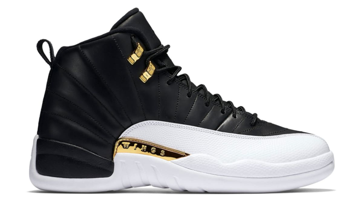 aj 12 black and white