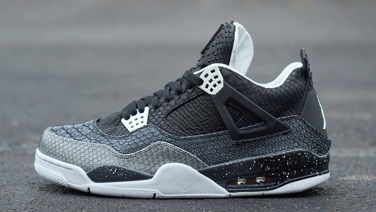 snake skin jordan 4