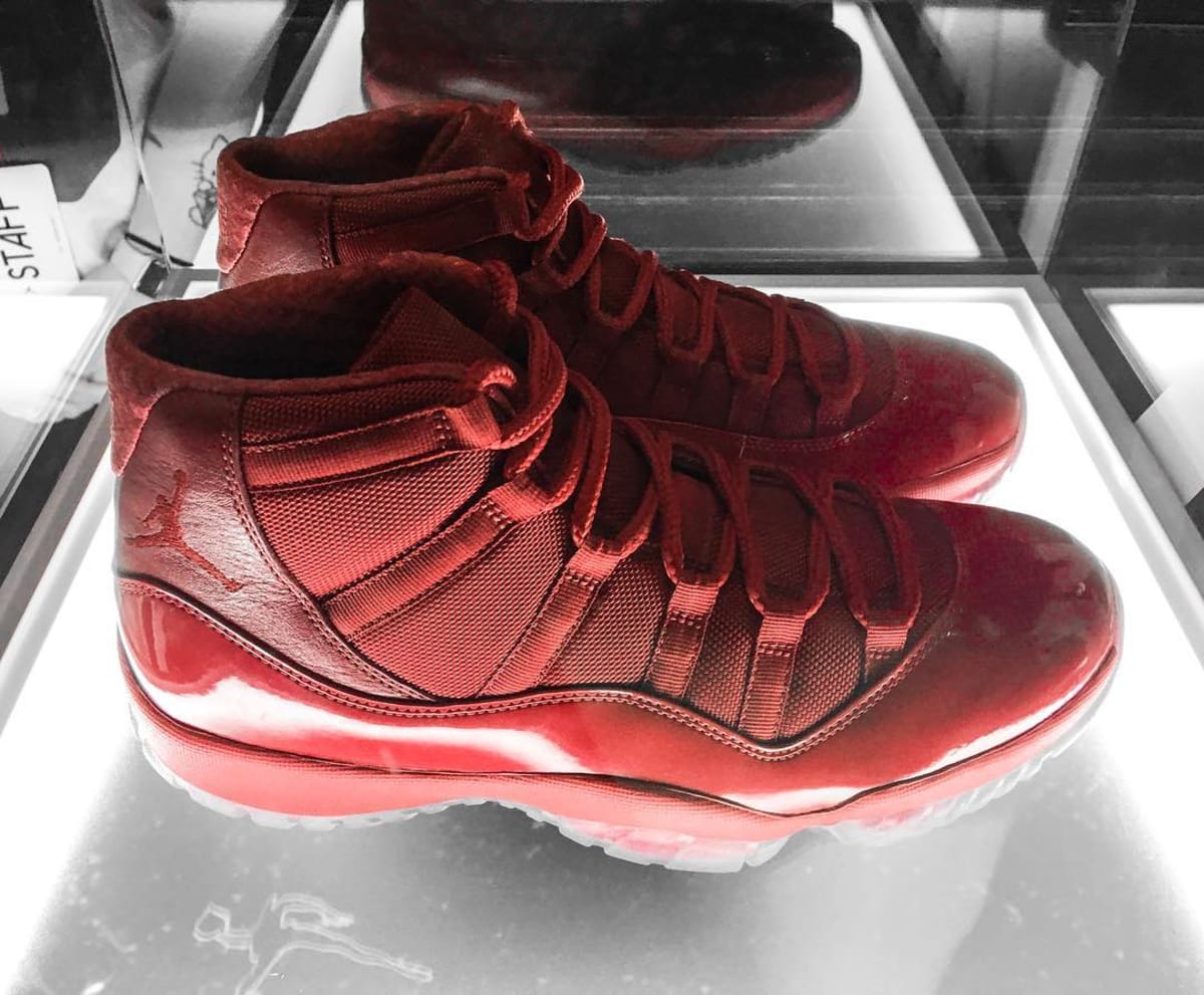 all red jordan 11a