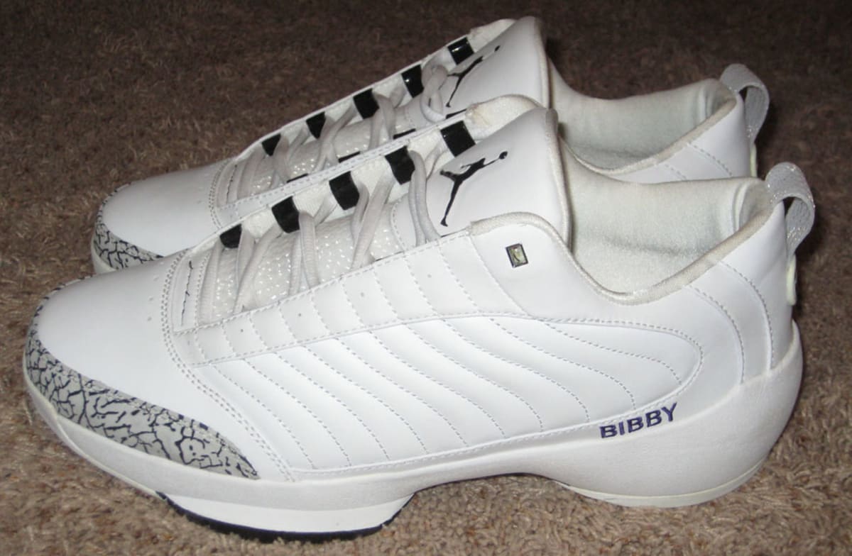 Mike Bibby Air Jordan XIX 19 Low Kings Home PE - Mike 