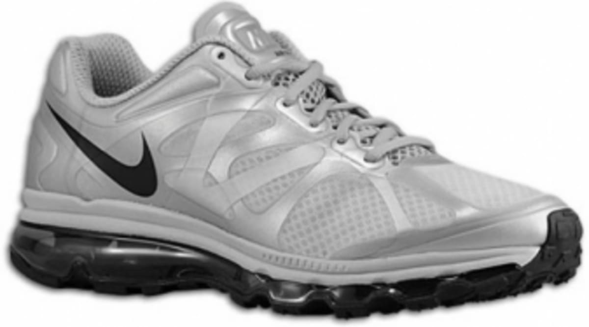 silver black air max
