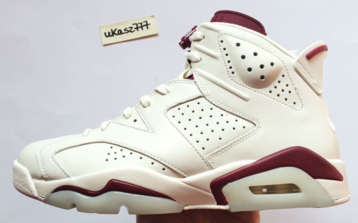 jordan 6 maroon 1991