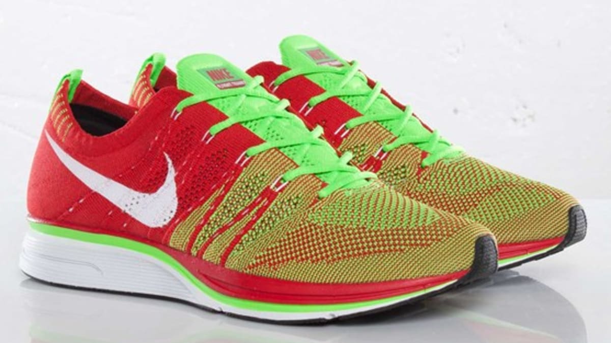 flyknit olive green